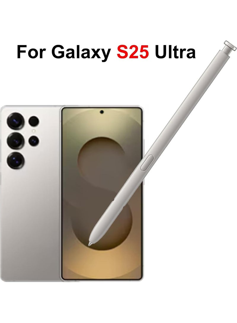 Galaxy S25 Ultra Stylus Pen Replacement, High Sensitivity Capacitive Stylus, 4096 Pressure Sensor, Replacement for Galaxy S25 Ultra 5G All Versions (Light Gray)  - Image 3