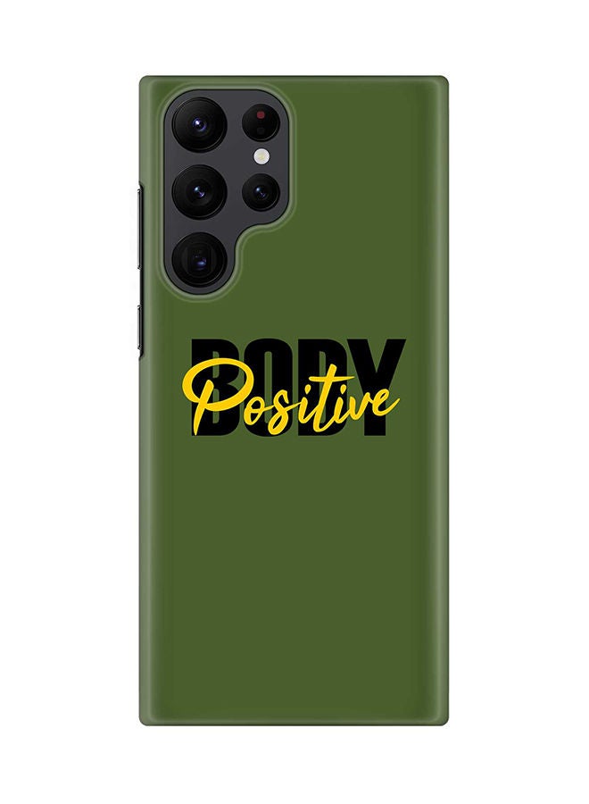 Stylizedd Case for Samsung Galaxy S22 Ultra 5G Snap Case Slim Snap Classic Series Shield Matte Finish Print - Body Positive