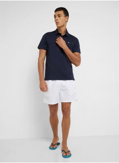EMPORIO ARMANI Beachwear Logo Polo Shirt  - Image 4