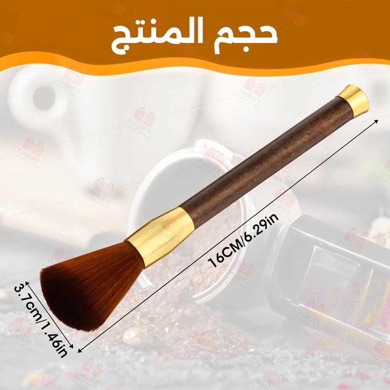 Premium Espresso Cleaning Brush – Soft Bristles Coffee Grinder Brush with Natural Wooden Handle & Brass Accents – Barista Tool for Cleaning Coffee Grinders & Espresso Machines - Image 5