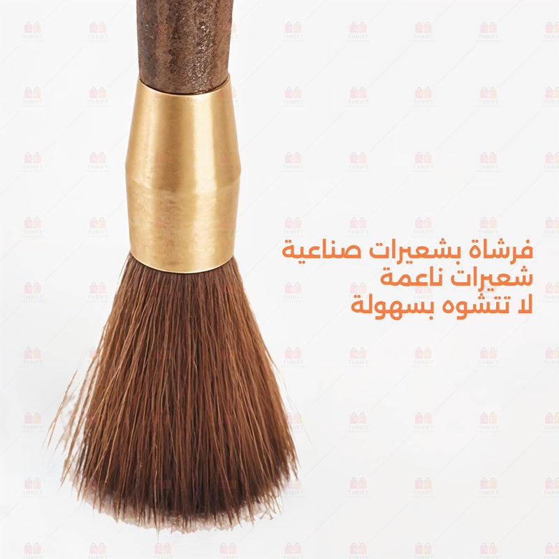 Premium Espresso Cleaning Brush – Soft Bristles Coffee Grinder Brush with Natural Wooden Handle & Brass Accents – Barista Tool for Cleaning Coffee Grinders & Espresso Machines - Image 2