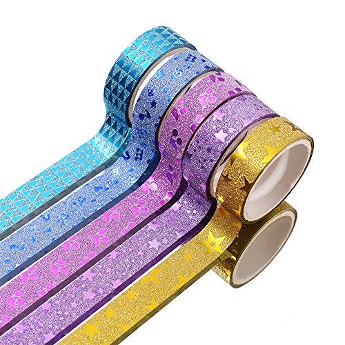Agutape 30 Rolls Washi Masking Tape Set,Decorative Craft Tape Collection for DIY and Gift Wrapping with Colorful Designs and Patterns - Image 4