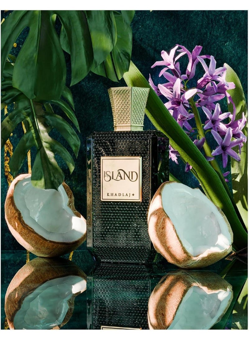 خدلج عطر آيلاند للجنسين، ماء عطر 100 مل - Image 4