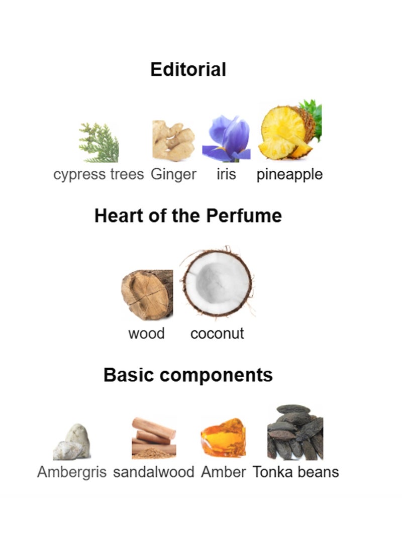 خدلج عطر آيلاند للجنسين، ماء عطر 100 مل - Image 5