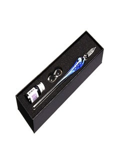 Generic Vintage Glass Dip Ink Pen Fountain Pen Signature Pen With Ink  - Image 4