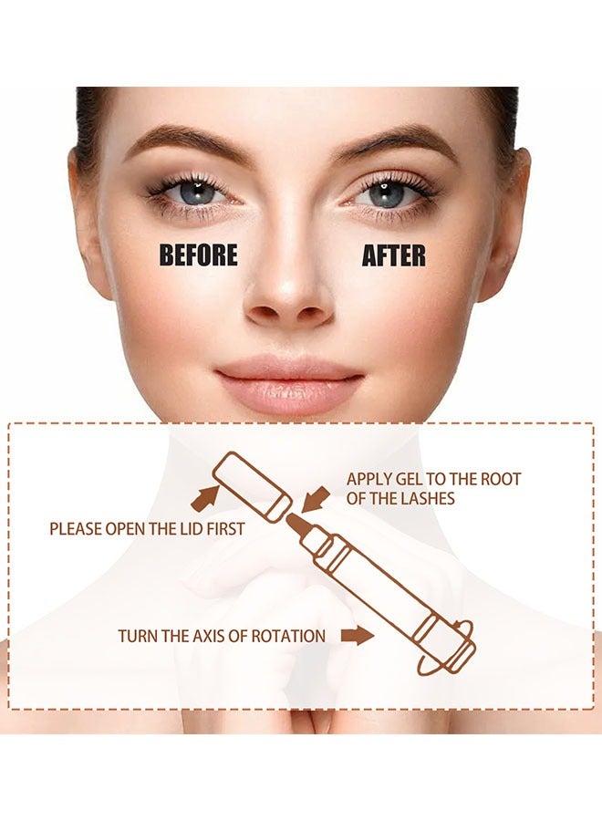 ويست اند مانث مضاعفة eyelid كريم eyeye friendly head روتاري القلم الطبيعية غير مرئية traceless كويك ستايل ( 5 مل )  - Image 4