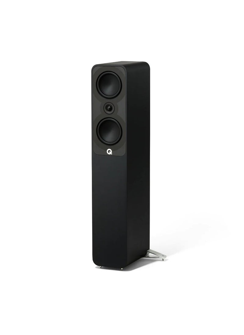 Q Acoustics - 5040 Floorstanding Speaker pair satin Black - Image 1