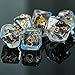 UDIXI 7Die Polyhedral DND Dice Set Resin DD Dice Filled with Sailboat for Role Playing GameRPGTabletop Game - Image 4