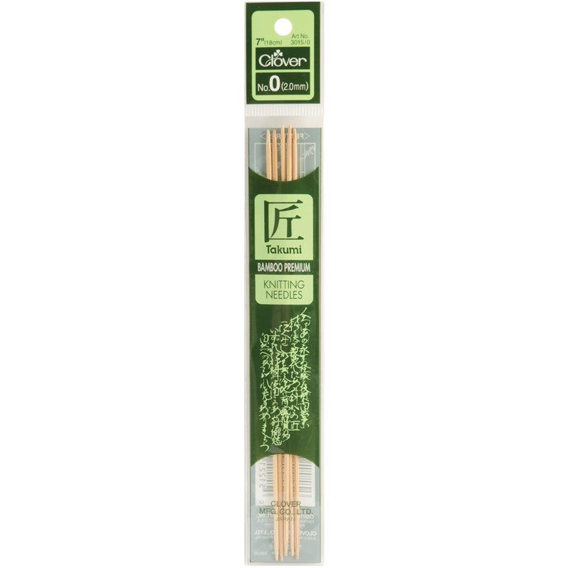 Clover Takumi 7-Inch Double Point, Size 0 - Image 3