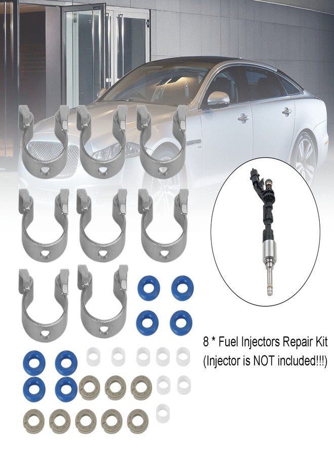 Frezon طقم إصلاح حاقنات الوقود من فريزون، 8 قطع، مناسب لسيارات جاكوار 5.0 لتر V8 ورينج روفر 5.0 لتر V8 - Image 2