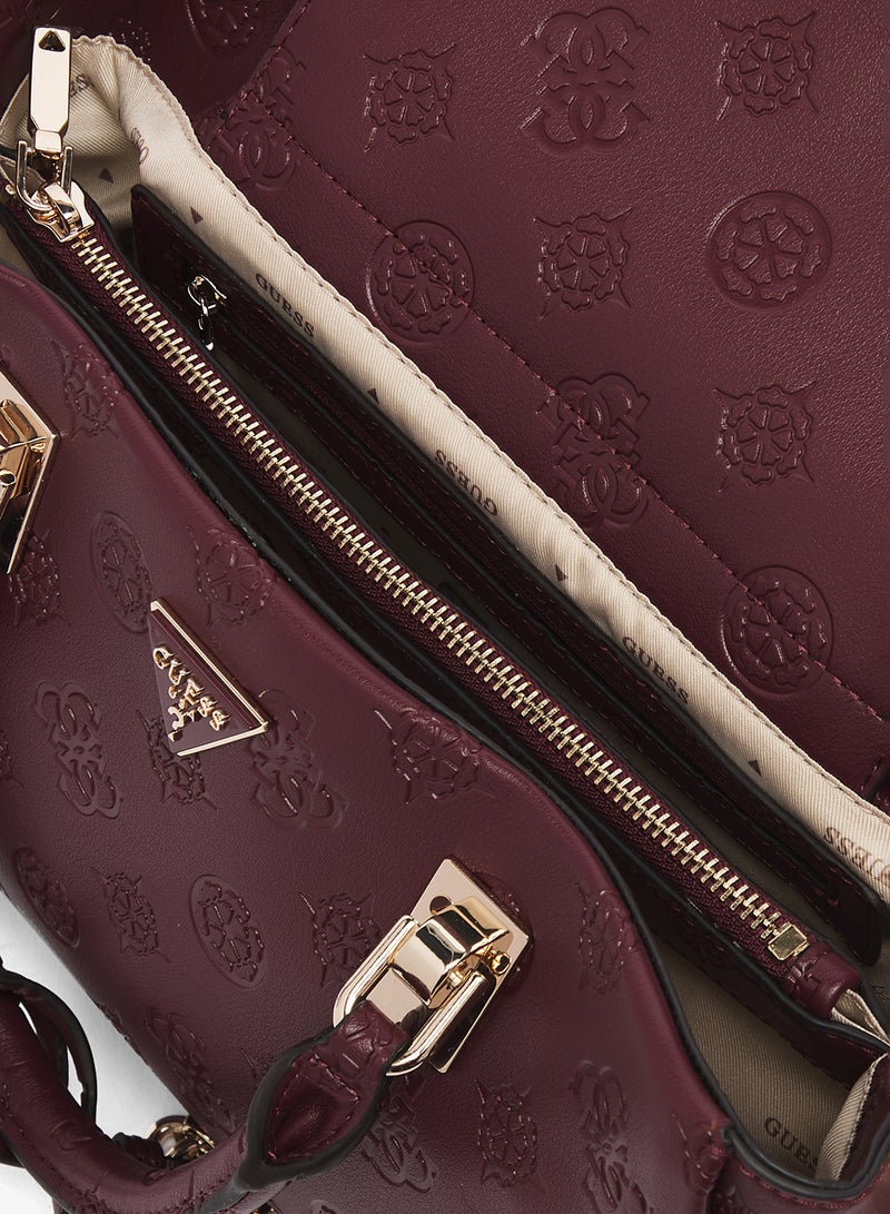 GUESS Tisha Girlfriend Satchel Bag - Image 5