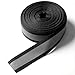 Xosjska 1 X 50 Ft Reflective Ribbon Sew on Black Reflective Tape for Clothing High Visibility Nylon Silver Florescent Safety Webbing for Warning Safety Strip Trim Deco on Vest Bag Pants Shoes Pet Wears - Image 2