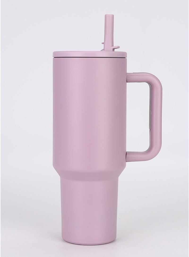 ZEPONOVA Tumbler Stainless Steel Vacuum Insulated Water Bottle - 40OZ (1200ml), 12H Cold & 6H Hot Retention for Water, Iced Tea, Coffee, Smoothie and More, Car Cup Holder Compatible, Purple - Image 1