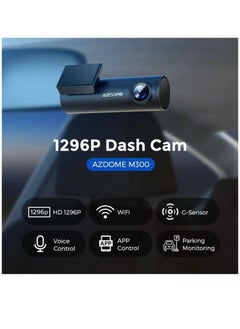 AZDOME Front Cam Dash M300 1296P Audio recording / date / time / speed , high heat tolerance/ With memory 64  - Image 4