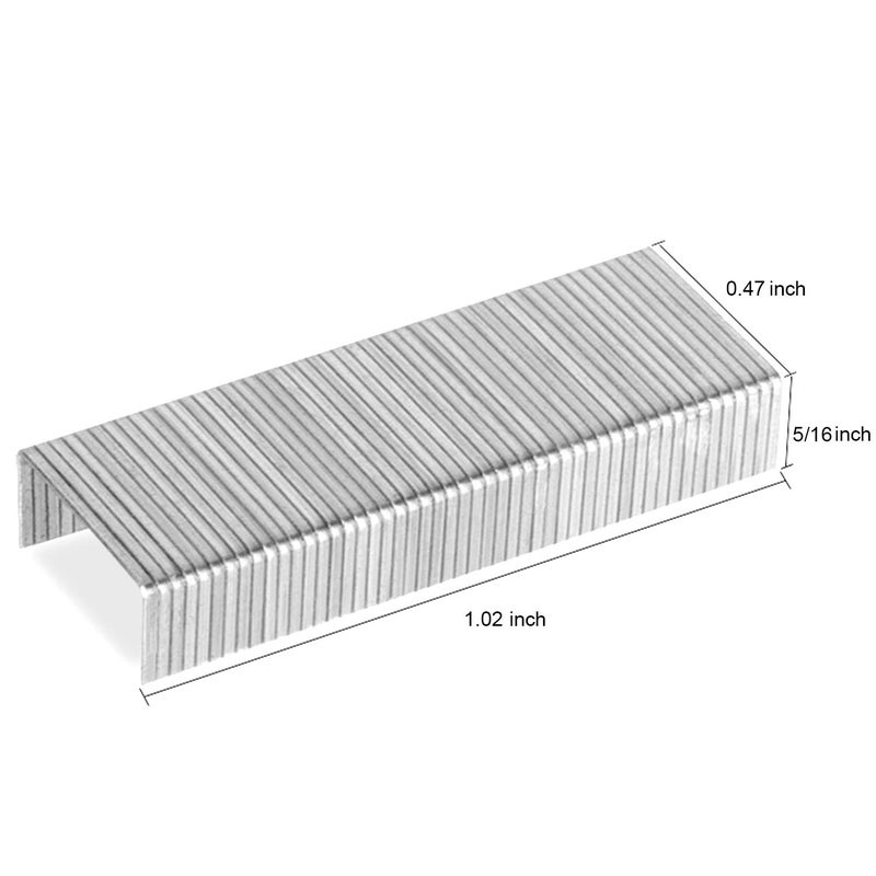 Leven Deli 5,000 Staples, Fits Deli 40 & 60 Sheet Capacity Staplers, 5/16" Leg Length, Jam Free Sharp Chisel Point Design, 10 Boxes of 500 Staples - Image 3