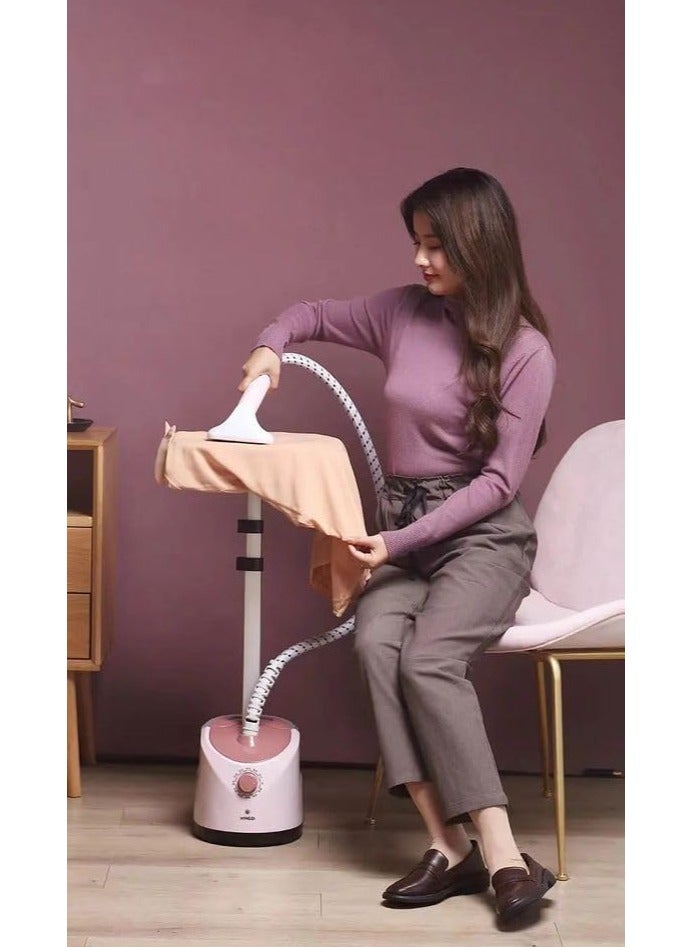 Garment Steamer for Clothes 1800W with Height Adjustable, 40 Second Heating Time, Heat Insulated Steam Hose  - Image 2