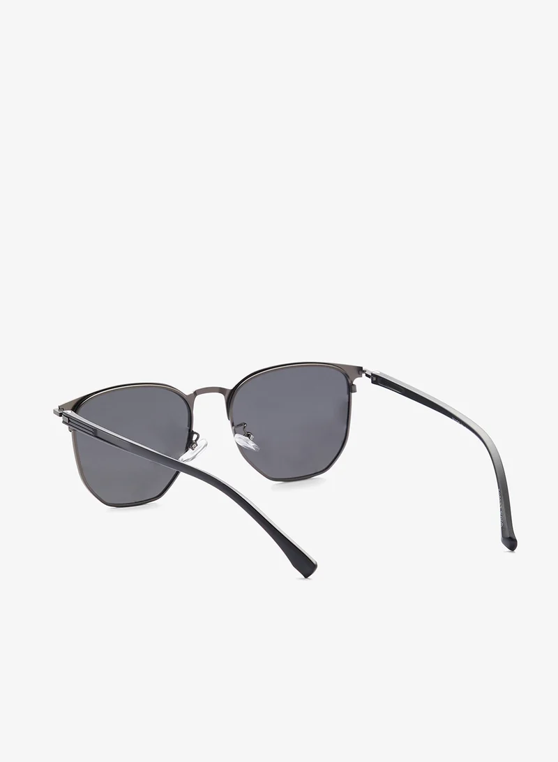 Robert Wood Polarized Lens Clubmaster Sunglasses