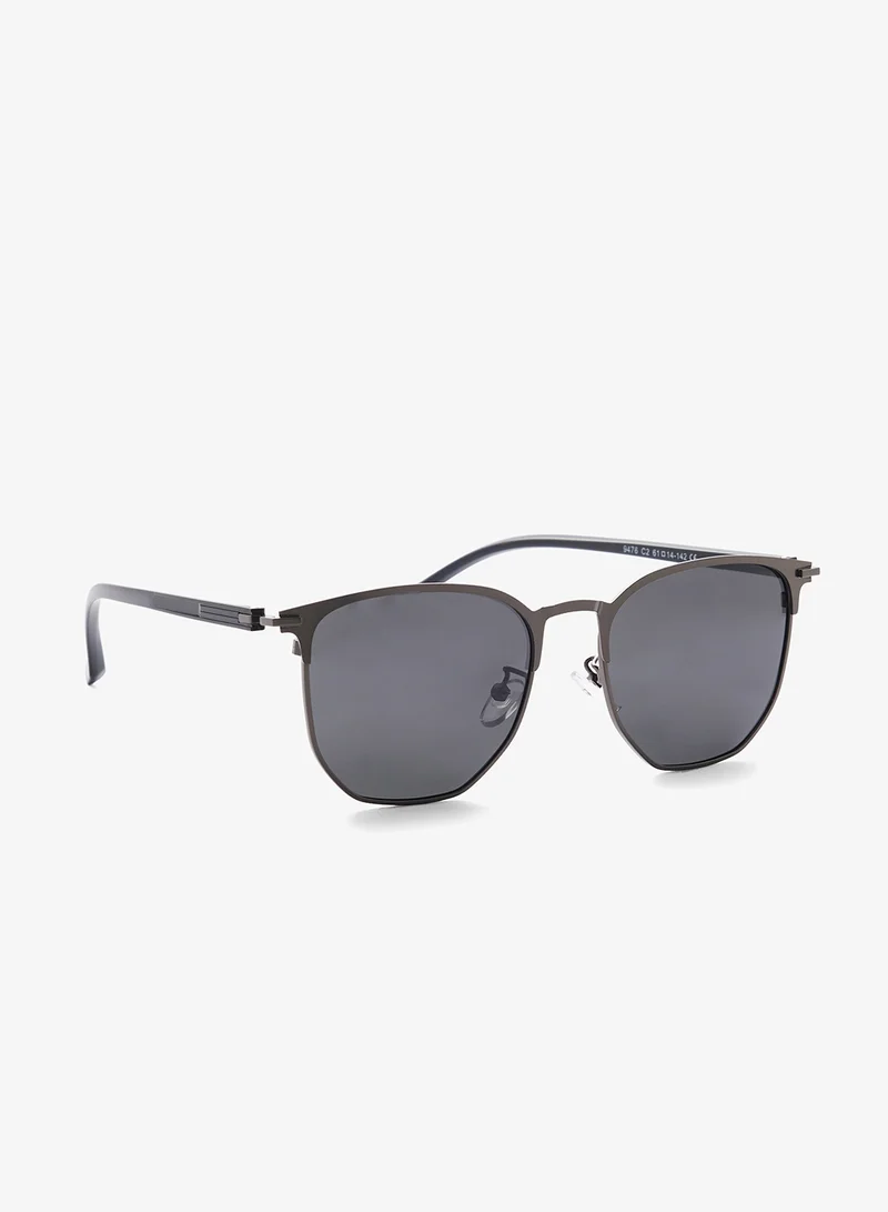 Robert Wood Polarized Lens Clubmaster Sunglasses