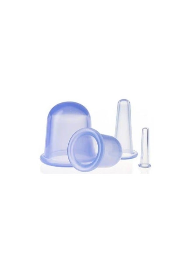 Captaintech Vacuum Cupping Cup Set Clear 160grams - Image 1