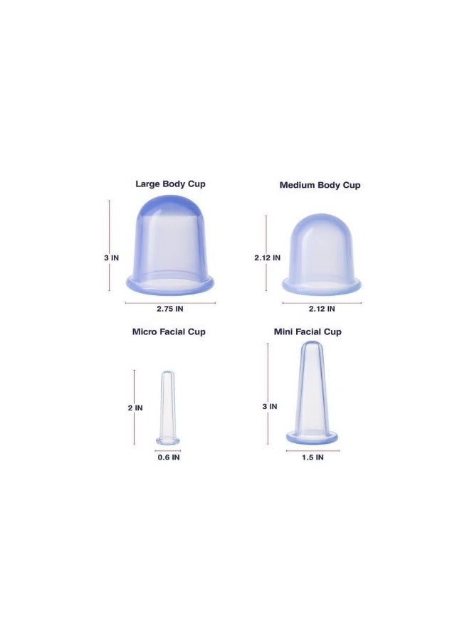 Captaintech Vacuum Cupping Cup Set Clear 160grams - Image 5