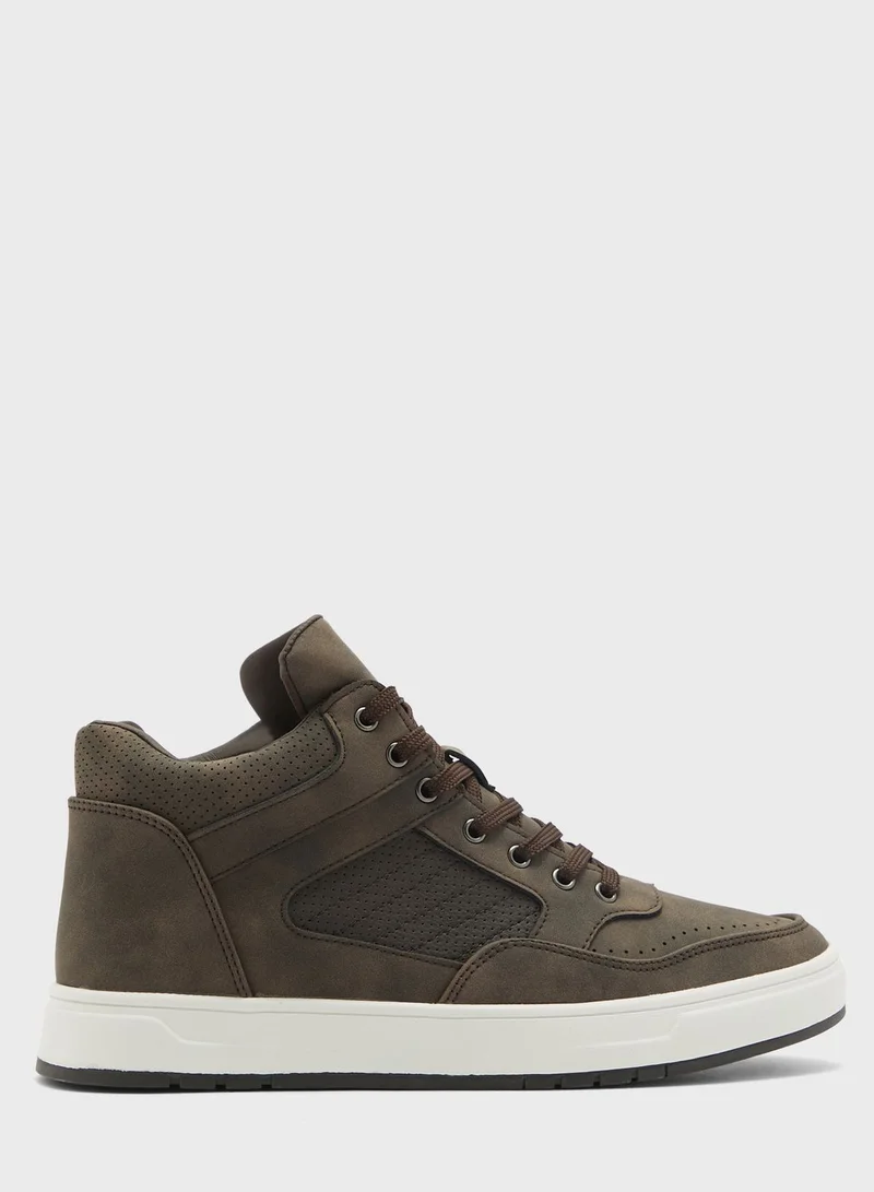 Robert Wood High Top Sneakers