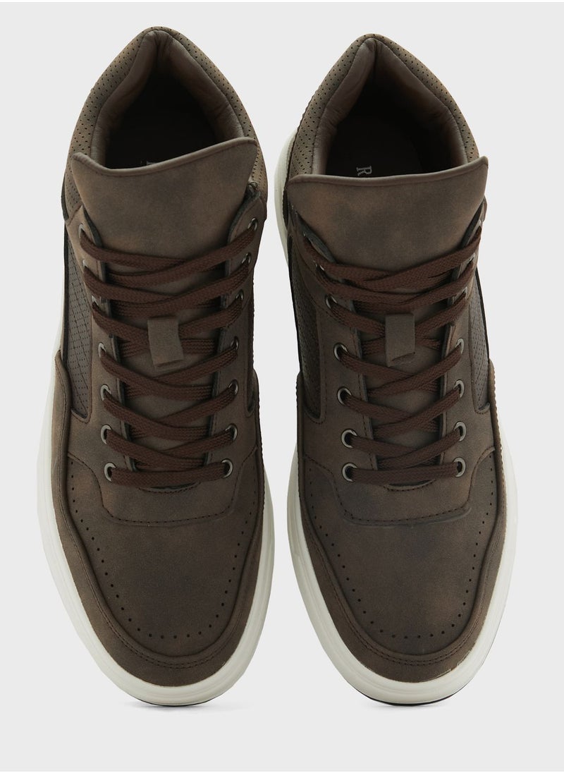 Robert Wood - High Top Sneakers - Image 1