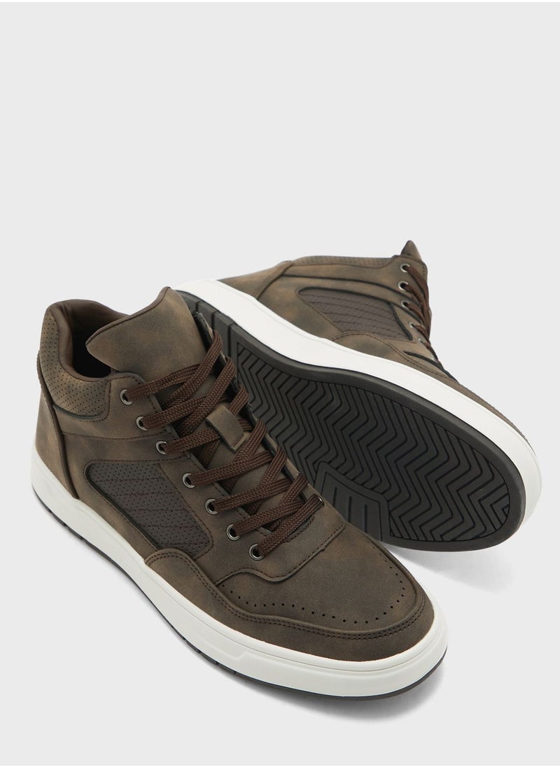 Robert Wood - High Top Sneakers - Image 1