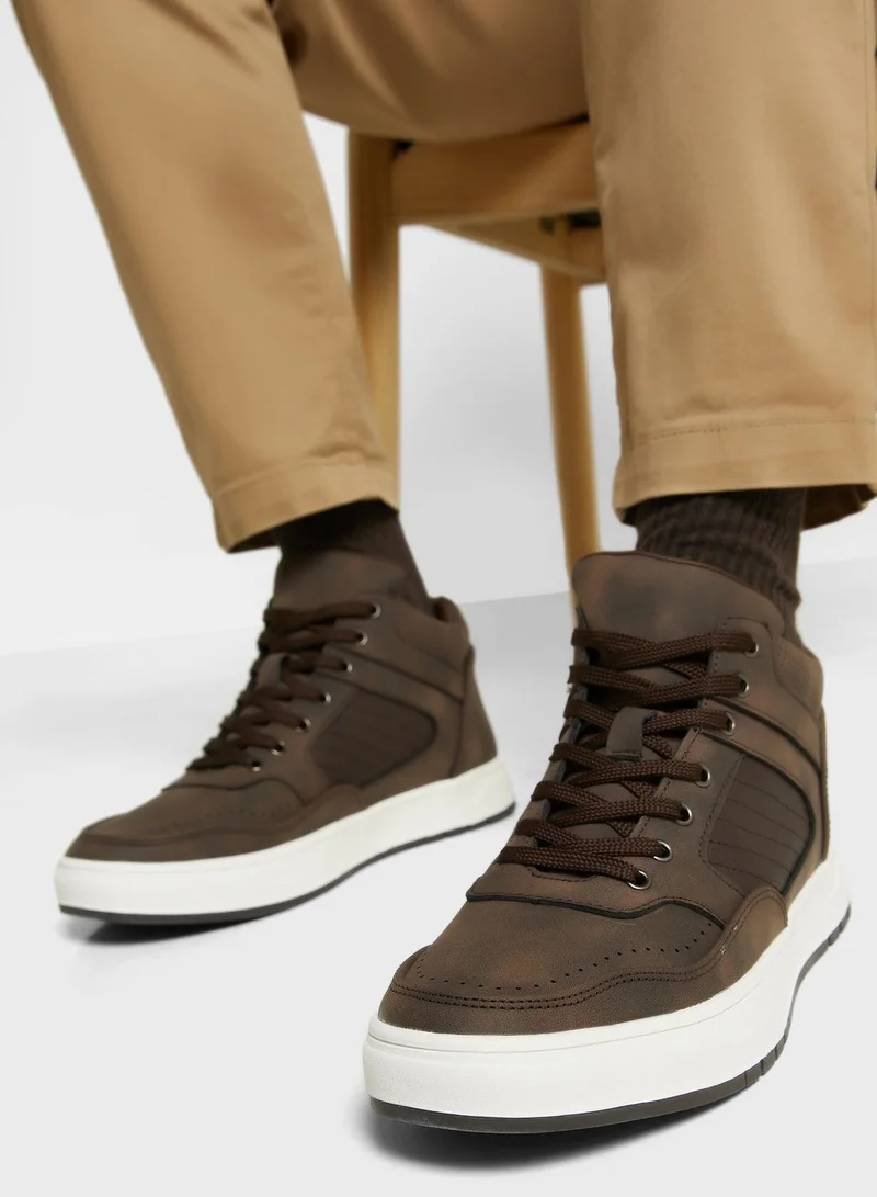 Robert Wood High Top Sneakers