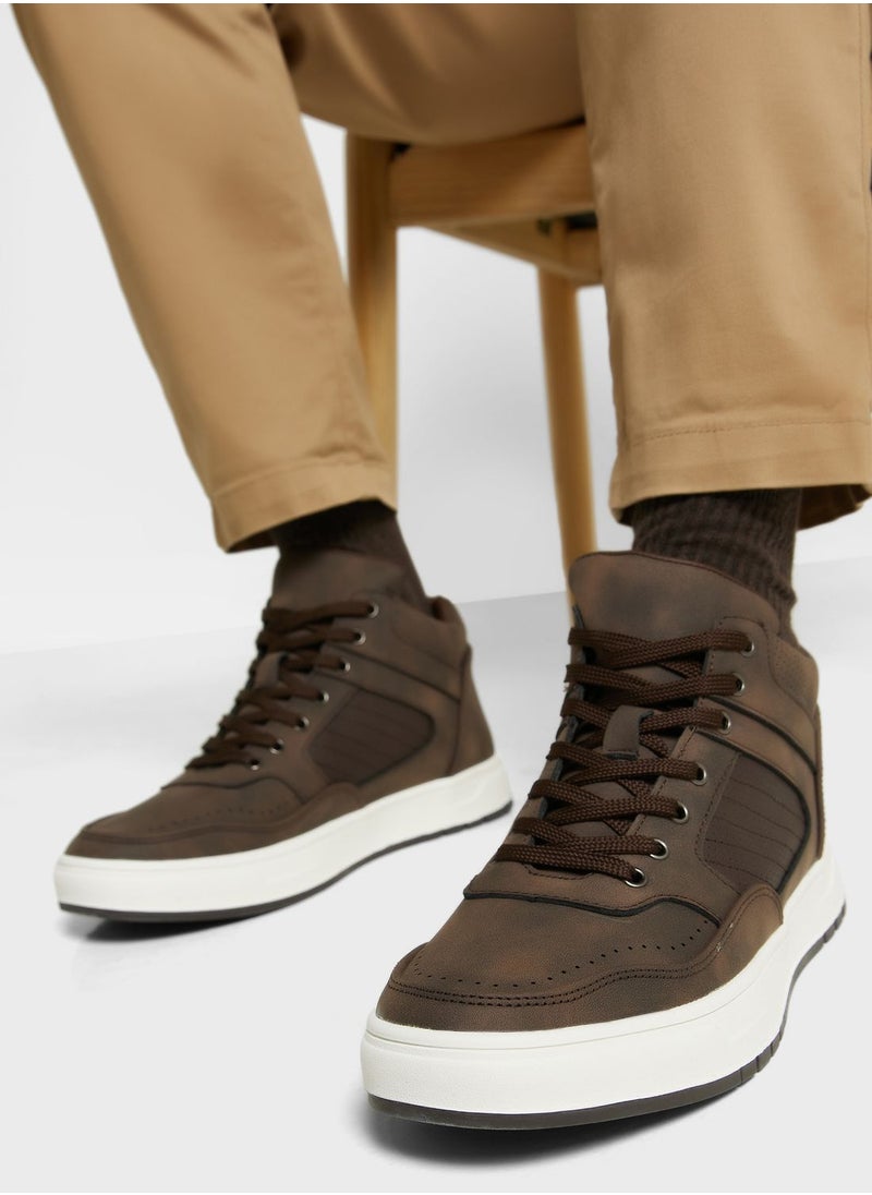 Robert Wood - High Top Sneakers - Image 1