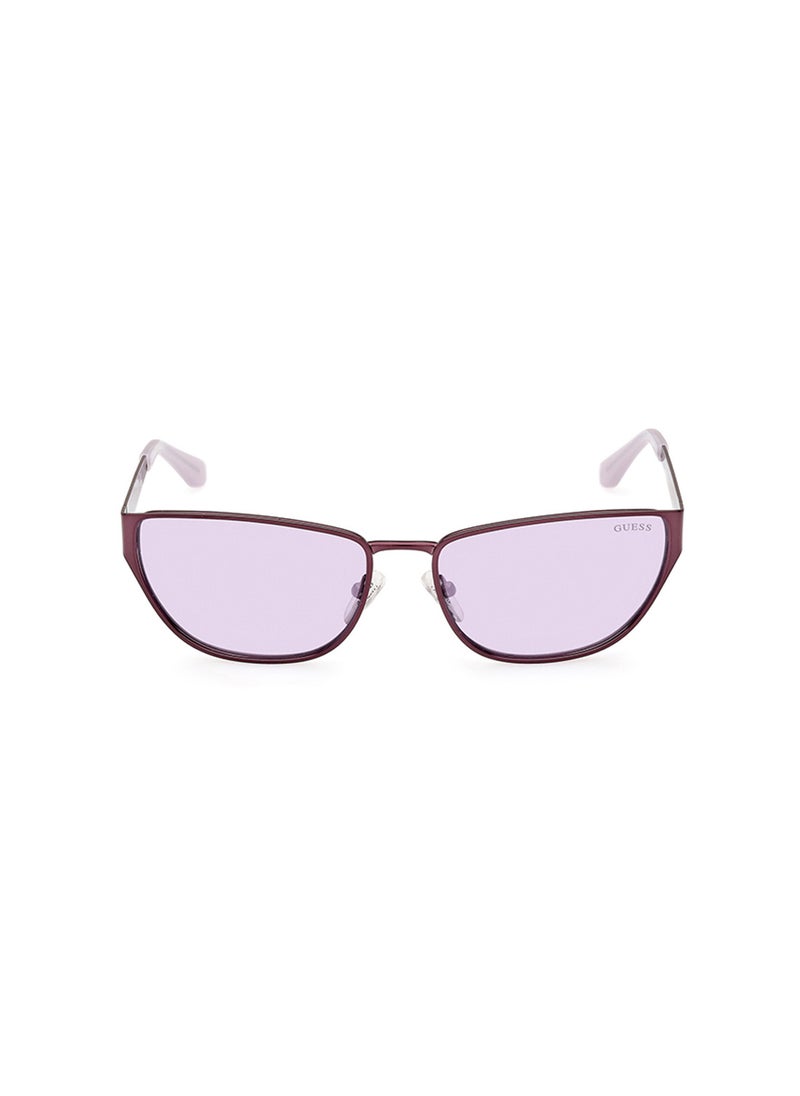 GUESS - Women's UV Protection Cat Eye Shape Sunglasses - GU790381Z57 - Lens Size: 57 Mm - Image 1