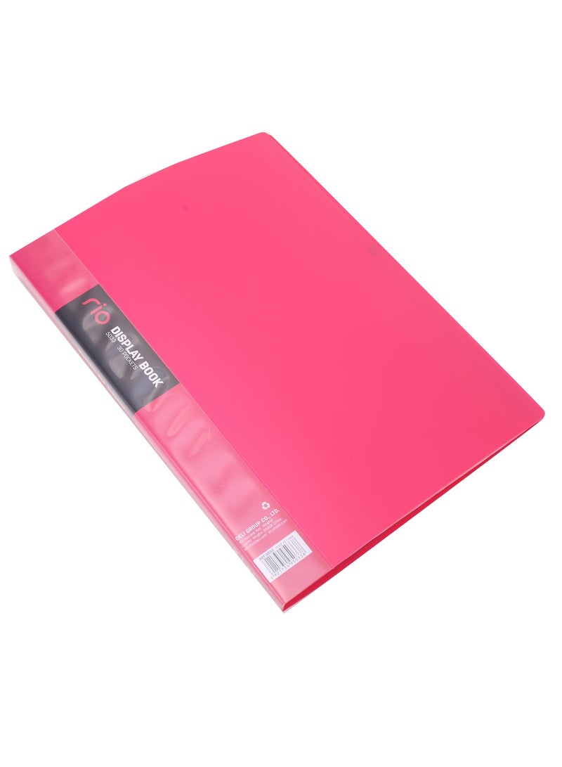 Deli Rio E5033 Display Book 1 piece- A4, 30 Pages, Assorted Colors - Image 4