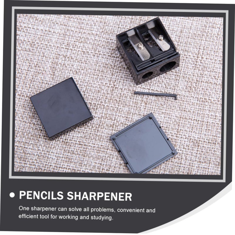 Durable 6pcs Eyebrow Pencil Sharpener Set Compact Portable For Salon Home Use - Image 5