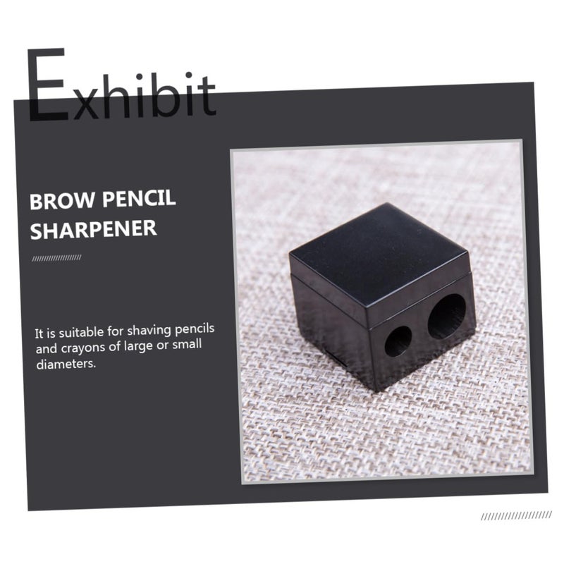 Durable 6pcs Eyebrow Pencil Sharpener Set Compact Portable For Salon Home Use - Image 4