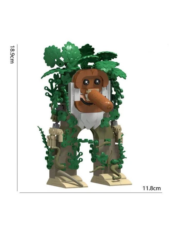 6-Piece TungTungSahur Figure Set – Shark-Themed Desktop Decor & Building Blocks - Image 3