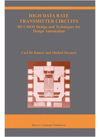 High Data Rate Transmitter Circuits: RF CMOS Design and Techniques for Design Automation - pzsku/ZAA214CC7ADE0DF92A7C3Z/45/1747220807/11220e4f-91be-47ca-b36c-93b6e2defb1a