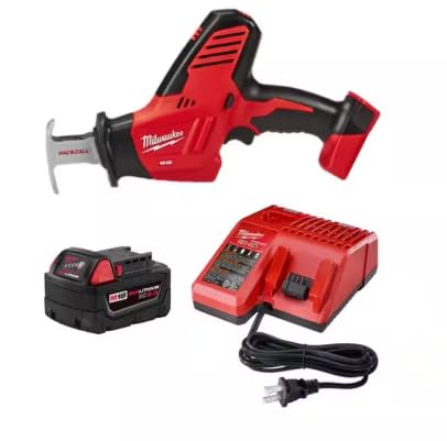 Milwaukee 2625-21 M18 18V Hackzall Cordless One-Handed Reciprocating Saw Kit - Image 3