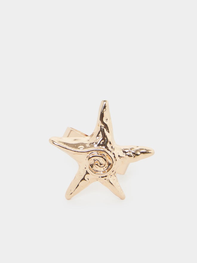 Styli Styli Set of 2 - Starfish Drop Necklace and Ring - Image 3