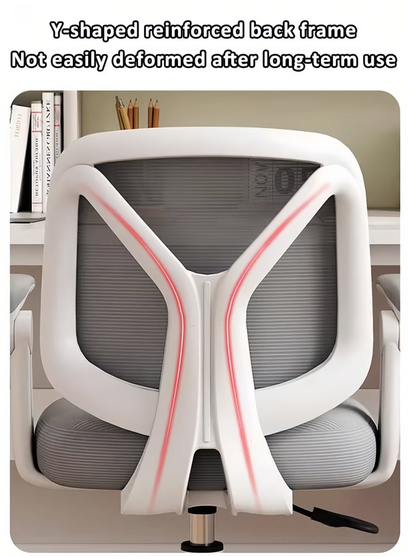 MLADEN Ergonomic Kids Desk Chair, Study Chair for Boys Girls with Height Adjustable, Swivel Mesh Task Student Chairs, Growing Teen Office Chair for Home/School/Office - Image 4