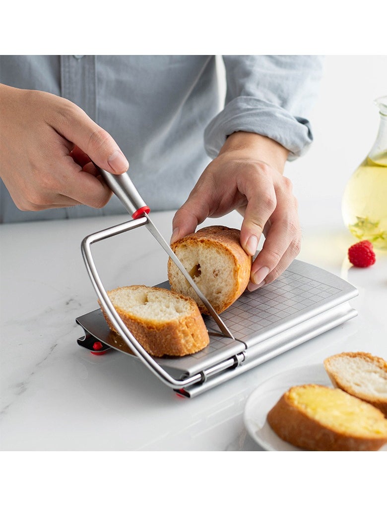 General Kitchen tools with graduated stainless steel cheese slicer Ham cutter er cheese splitter  - Image 3