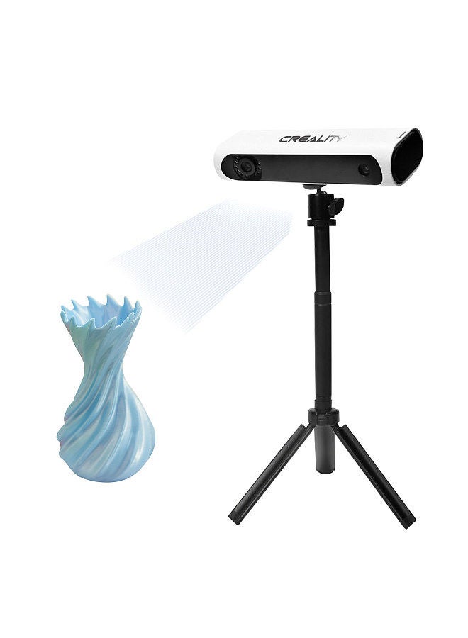Creality CR-SCAN01 Portable 3D Scanner 3D Modeling Scanner High Precision Support OBJ/STL Output with Turntable for 3D Printing Industrial Design Modeling