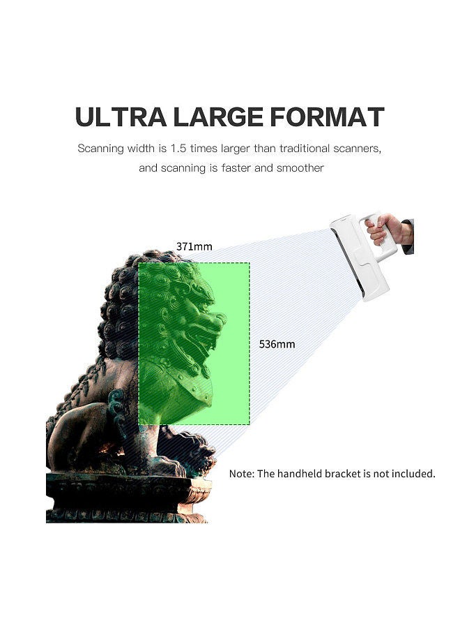 Creality CR-SCAN01 Portable 3D Scanner 3D Modeling Scanner High Precision Support OBJ/STL Output with Turntable for 3D Printing Industrial Design Modeling