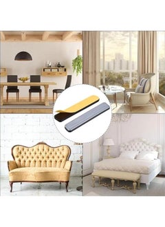 MOXO Furniture Sliders 8  Sliding Pads for Carpet SelfStick Furniture Glides Adhesive Furniture Movers Sliders 3.9 x 1inch Furniture Moving Pads for Tiled Hardwood Floors  - Image 5