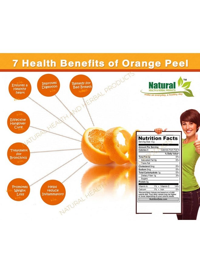 Generic Natural Health And Herbal Product Natural Orange Peel Powder, 227 G  - Image 3