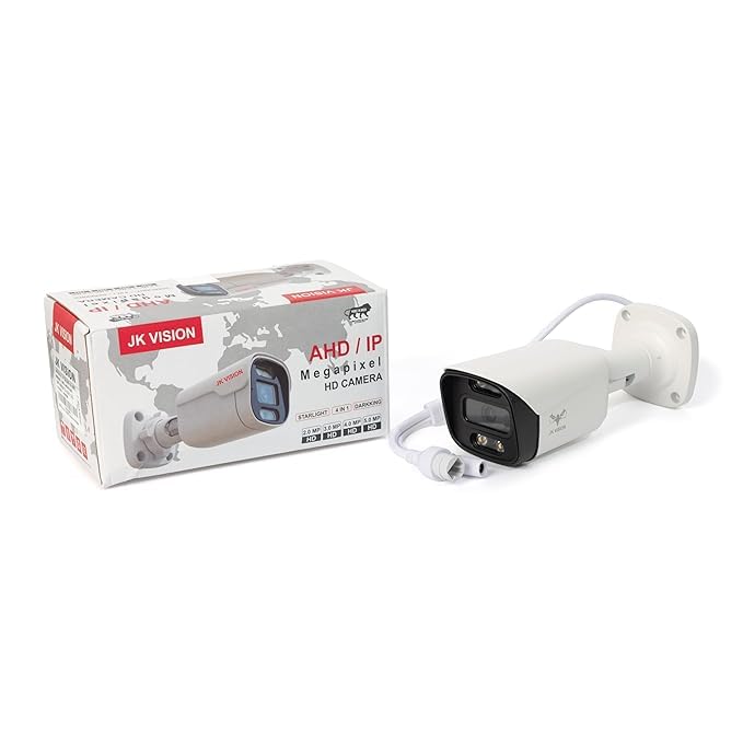 JK Vision 5MP IP Camera with 18 LED, Built in Audio, 30M Range, Night Vision, 1 Year Warranty - Image 5