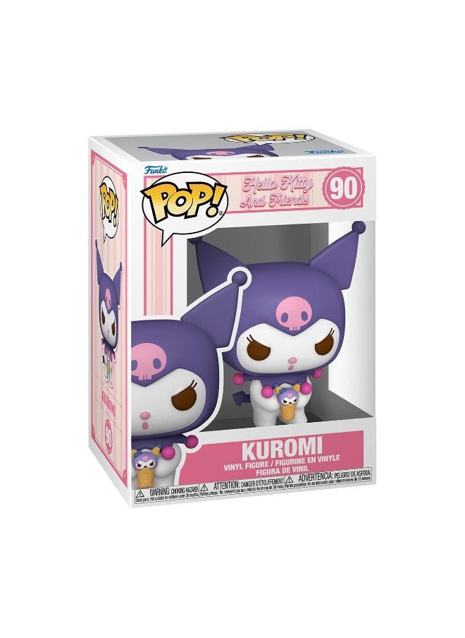 Funko Funko POP! Sanrio Hello Kitty And Friends Kuromi Vinyl Figure (9.5 cm)  - Image 1