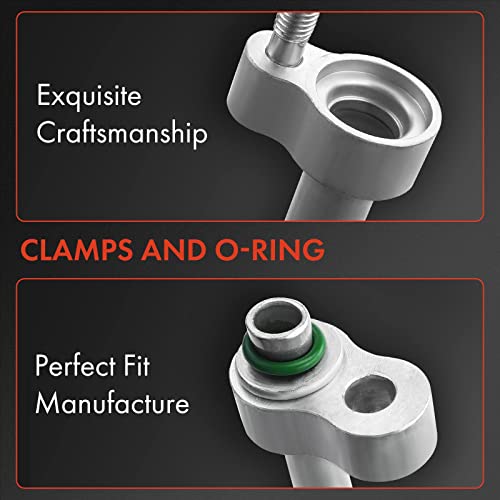 A-Premium A/C Suction and Discharge Line Hose Assembly Compatible with Ford Expedition 2005-2007 5.4L, Lincoln Navigator 2005-2007 5.4L - Image 3