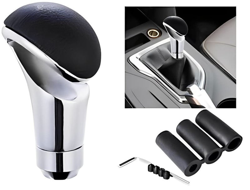 Guance Momo Leatherite Stainless Steel Universal Gear Shift Knobs Gear knob Universal for Polo GT - Image 2
