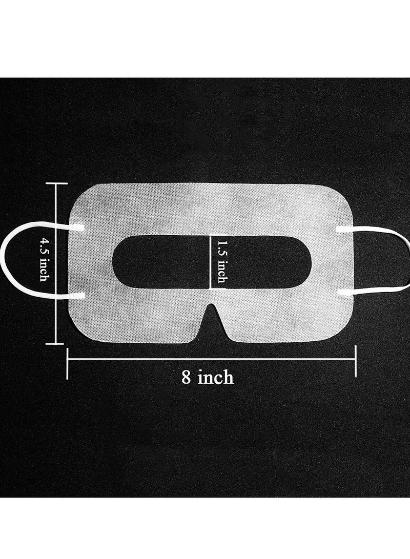 Disposable VR Eye Mask for Oculus Quest 2 SkinFriendly  Breathable  Soft  Comfortable  and Hygienic VR Universal Mask (White 100pcs) - Image 5