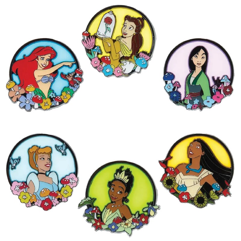 Loungefly Funko POP! By Loungefly Disney Princess Cottagecore Mystery Enamel Pin (3.81 cm, Assorted) - Image 3
