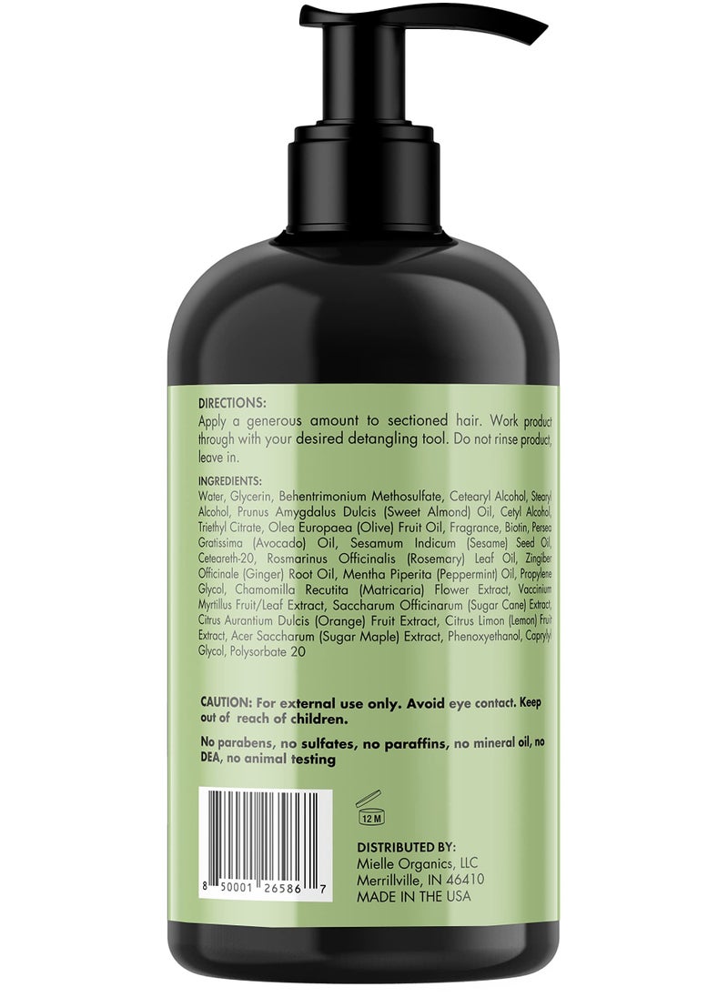 MIELLE ORGANICS CARE - Mielle Organics Rosemary Mint Strengthening Leave-In Conditioner, Supports Hair Strength, Smooth Conditioner for Dry and Crinkled Hair, Weightless Hair Treatment 355ml - Image 1